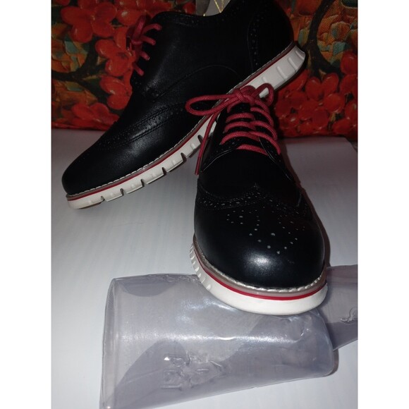 Laoks Black Leather Oxford Comfort Shoes size 8 Men\'s   16 main image 7